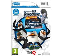 Les pingouins de Madagascar : le docteur Blowhole est de retour (jeu Wii tablette) [Importación francesa]