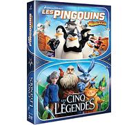Les Pingouins de Madagascar + Les Cinq légendes [Francia] [DVD]
