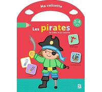 Les pirates: Je colle et je colorie (Ma valisette, 1)
