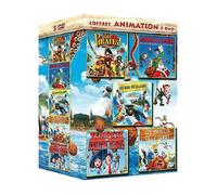 Coffret animation 5 DVD - Les pirates, bons à rien mauvais en tout + Mission : Noël - Les aventures de la famille Noël + Les rois de la glisse + Tempête de boulettes géantes + Les rebelles de la forêt [Francia]