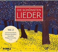 Les plus beaux lieder, vol. 2. Jaroussky, Dasch, Gerhaher, Rial, Prégardien, Mields.