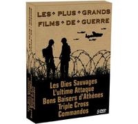 Les plus grands films de guerre : Les oies sauvages ; L'ultime attaque ; Bons baisers d'Athenes ; Triple cross ; Command [Francia] [DVD]