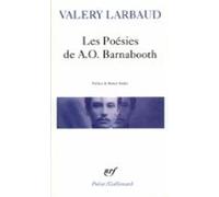 Les Poésies De A.o. Barnabooth / Poésies Diverses (ebook)