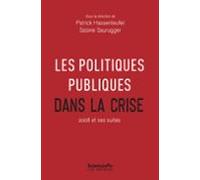 Les Politiques Publiques Dans La Crise (ebook)