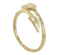LES POULETTES BIJOUX - Anillo Flecha Chapado en Oro - taille 22 (19,74 mm)