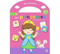 Les princesses: Je colle et je colorie (Ma valisette, 1)