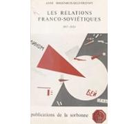 Les Relations Franco-soviétiques (1917-1924) (ebook)
