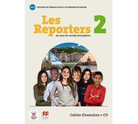 Les reporters 2 - A1.2 -Cahier d'exercices + CD - 9788417260156