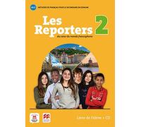 Les reporters 2 - A1.2 Éd. Macmillan -Livre de l'élève + CD - 9788417260149