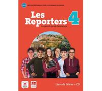 Les reporters 4 - A2.2 Éd. Macmillan - Livre de l'élève + CD - 9788417260248