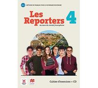 Les reporters 4 - A2.2Éd. Macmillan - Cahier d'exercices + CD - 9788417260255