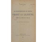 Les Représentants Du Peuple Prost Et Lejeune Dans Le Jura En Lan Ii (e
