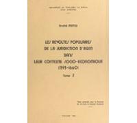 Les Révoltes Populaires De La Juridiction Dagen Dans Leur Contexte Soc
