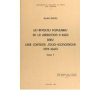 Les Révoltes Populaires De La Juridiction Dagen Dans Leur Contexte Soc
