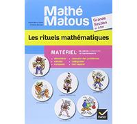 Les rituels mathématiques Grande Section et ASH: Matériel 96 cartes (format A4) + 16 transparents
