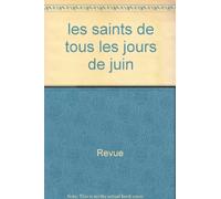 les saints de tous les jours de juin