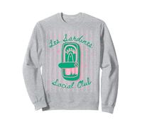 Les Sardine Club social Sardinas Estética pescador Sudadera
