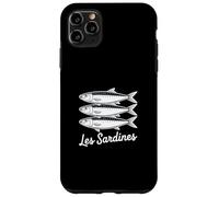 Les Sardines French Bistro Nautical Seafood Art Carcasa para iPhone 11 Pro MAX
