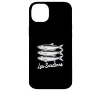 Les Sardines French Bistro Nautical Seafood Art Carcasa para iPhone 14 Plus