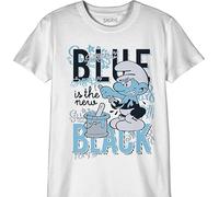 Les Schtroumpfs Bosmurfts004 Camiseta, Blanco, 14 años para Niños