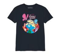 Les Schtroumpfs Bosmurfts027 Camiseta, Azul Marino, 12 años para Niños