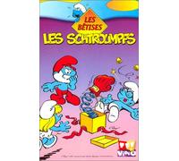 Les schtroumpfs : les betises [Francia] [VHS]
