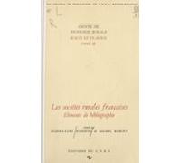 Les Sociétés Rurales Françaises : Éléments De Bibliographie (ebook)