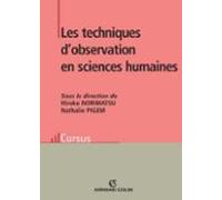 Les Techniques Dobservation En Sciences Humaines (ebook)
