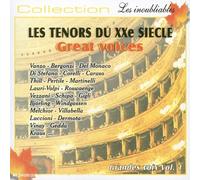 Les Ténors Du XXe Siècle - Grandes Voix Vol. 1