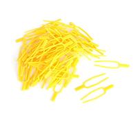 Les-Theresa 50 piezas abrazadera de fijación de plantas jardinería plantación tenedor de excavación para jardín agricultura al aire libre