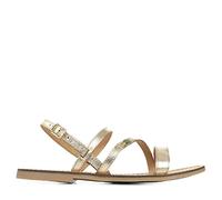 Les Tropeziennes by Belabi Baden - Sandalias para mujer, dorado, 37 EU
