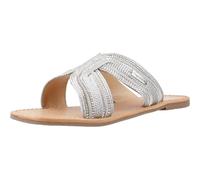 Les Tropeziennes Habana, Sandalia Mujer, Plata, 38 EU