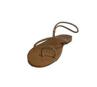 Les Tropeziennes Hodaxa City - Zapatos para Mujer con Dedos, Oro Rosa., 40.5 EU