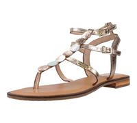 Les Tropéziennes Horelia C330355HORELIA, Sandalias, Oro Multi, 37 EU