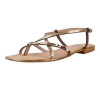 Les Tropeziennes Monaco, Sandalia Mujer, Leopardo de Oro, 39 EU