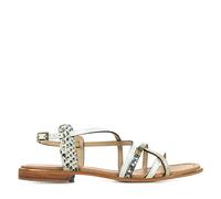 Les Tropéziennes par M. Belarbi C23231 Mujer Sandalias de Punta Descubierta, Blanco (Blanc/Multi 104), 37 EU