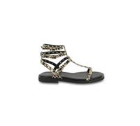 LES TROPEZIENNES PAR M. BELARBI Coralie Leo, Zapatos de la Ciudad Sandalia y Desnudos Mujer, Leopardo, 38 EU