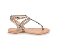 LES TROPEZIENNES PAR M. BELARBI Hamado, Sandalia Mujer, Negro y Dorado, 41 EU