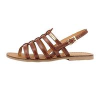 Les Tropéziennes par M. Belarbi Herilo, Sandalias con Correa de Tobillo, Marrón (Tan), 35 EU