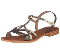 LES TROPEZIENNES PAR M. BELARBI Hironela, Sandalia Mujer, Negro irriso Dorado, 39 EU