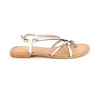 LES TROPEZIENNES PAR M. BELARBI Mónaco, Sandalia Mujer, Serpen Gold Cream, 37 EU