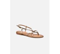 Les Tropéziennes par M. Belarbi Monaco, Sandalias con Correa de Tobillo Mujer, Dorado (Or/Serpent), 40 EU