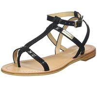 Les Tropéziennes par M. Belarbi Sandalia Hilan para mujer, Black Serp, 40 EU