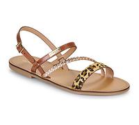 LES TROPEZIENNES PAR M. BELARBI Batresse, Zapatos de la Ciudad Sandalia Mujer, Leopard Multi, 37 EU