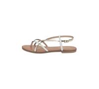 Les Tropéziennes Sandalias 'Monagum-Ledersandalen' blanco 38 EUR