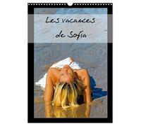 Les vacances de Sofia (Calendrier mural 2026 DIN A3 horizontal), CALVENDO calendrier mensuel: Photos érotiques de vacances d'une jeune femme blonde, nue, se prélassant sur une plage.