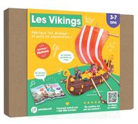 Les Vikings - kit ludo-éducatif 3-7 ans: Fabrique ton drakkar et pars en exploration !