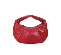 LES VISIONNAIRES Bolso de cuero - Hobo GRETA ESSENTIAL SILKY rojo
