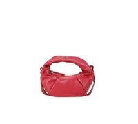 LES VISIONNAIRES Bolso de cuero - Mini Bolso GRETA MINI ESSENTIAL SILKY rojo