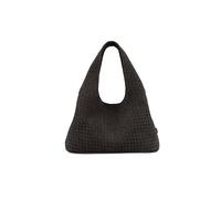 LES VISIONNAIRES Bolso de piel - Hobo Bag PAZ WEAVE COZY marrón